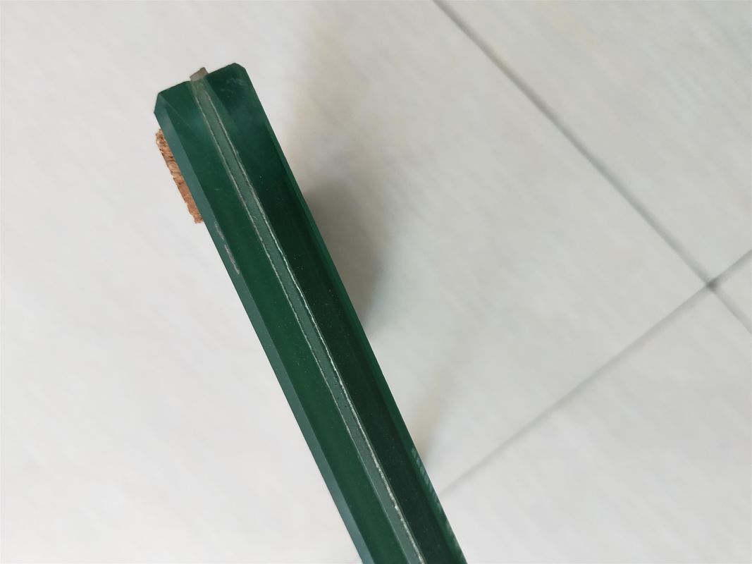 6.38mm/8.38mm/10.38mm/12.38mm PVB กระจกละเอียดความร้อน ขนาดตามสั่ง