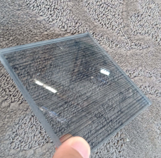 กระจกเฉพาะเจาะจงใส สี Mesh กระจกสาย laminated สําหรับตกแต่งภายใน