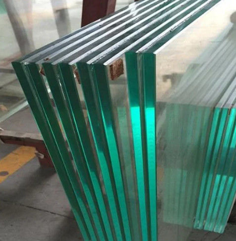6.38mm 8.38mm 10.38mm กระจกความปลอดภัยขายร้อน กระจก laminated กระชับด้วย PVB / SGP กระจกความปลอดภัย