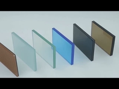 ความแข็งแรงสูง ทนความร้อน กระจกแผ่นกระจกที่แข็งแรงสําหรับหน้าต่างความปลอดภัย